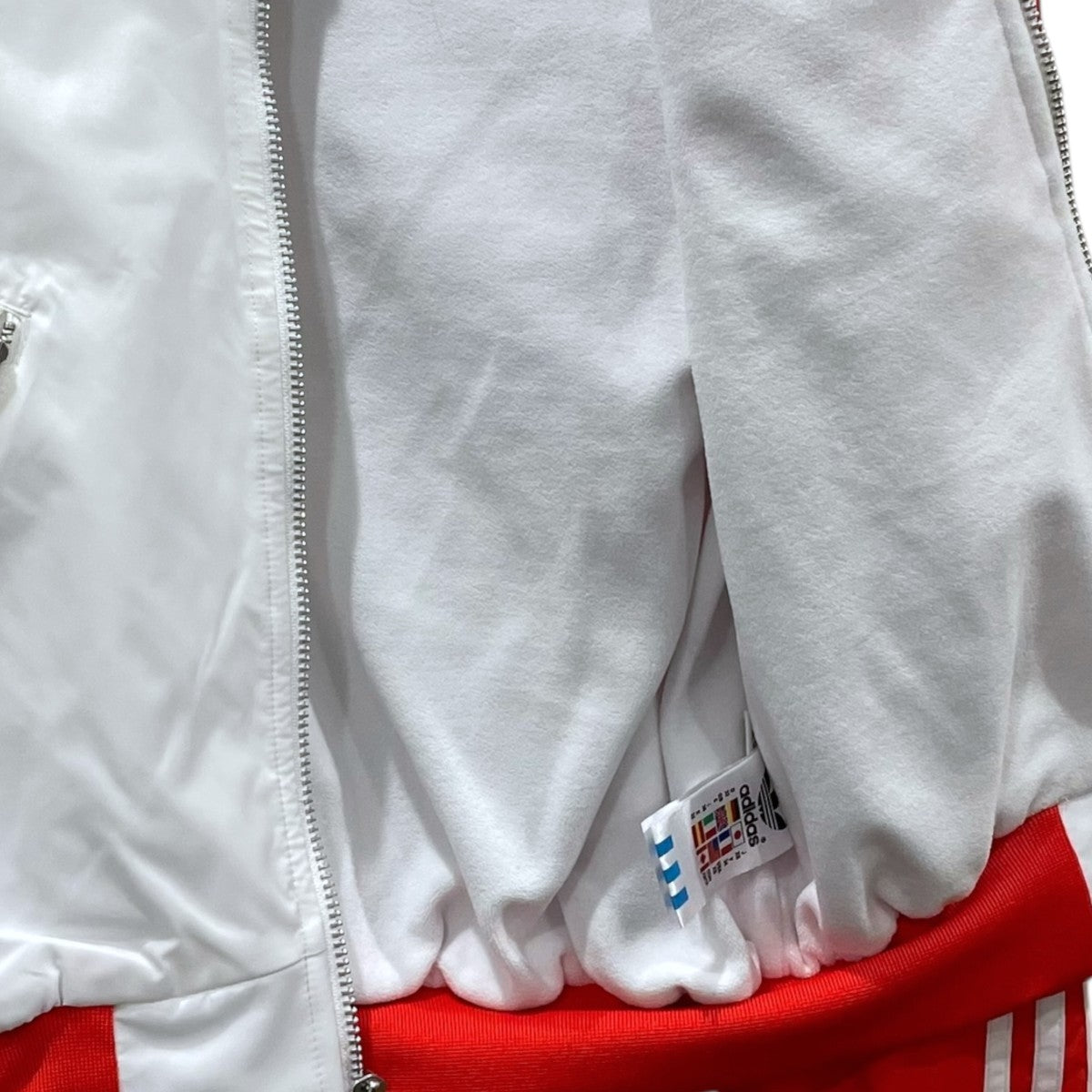 adidas originals ジップアップジャケット 古着・中古-4枚目のアイテム画像