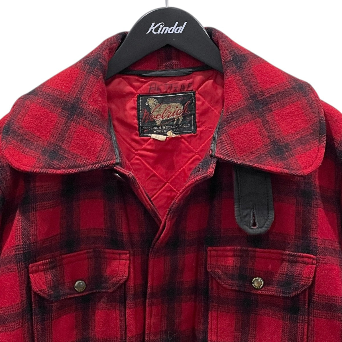 50s チェック柄ウハンティングジャケット Mackinaw Jacket マッキーノ ジャケット