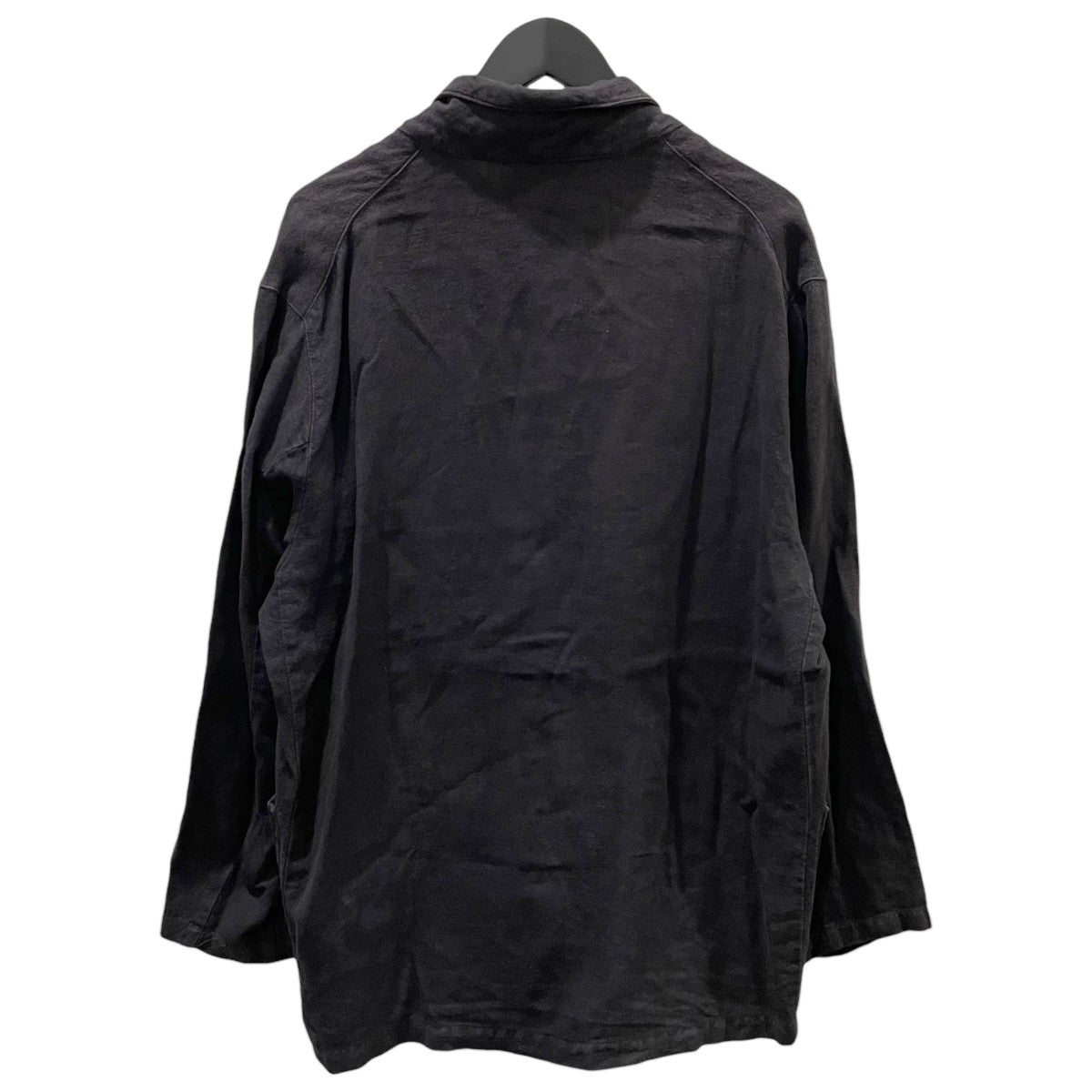 起毛リネンジャケット Brushed Linen Sack Jacket ブラッシュドリネン サックジャケット 02233-0014