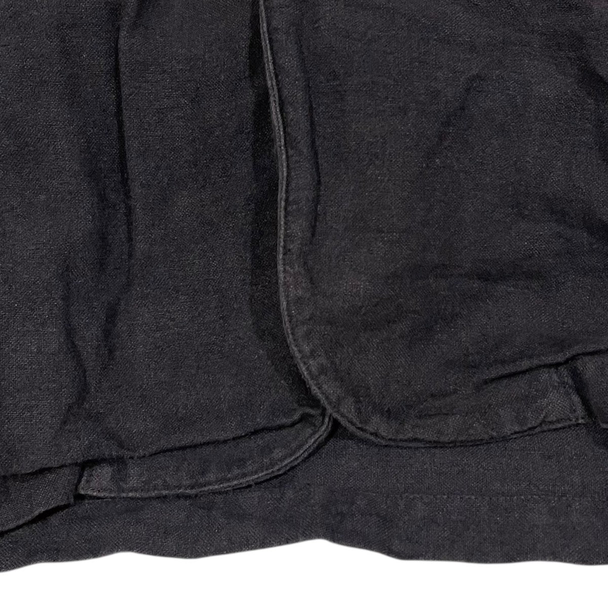 起毛リネンジャケット Brushed Linen Sack Jacket ブラッシュドリネン サックジャケット 02233-0014