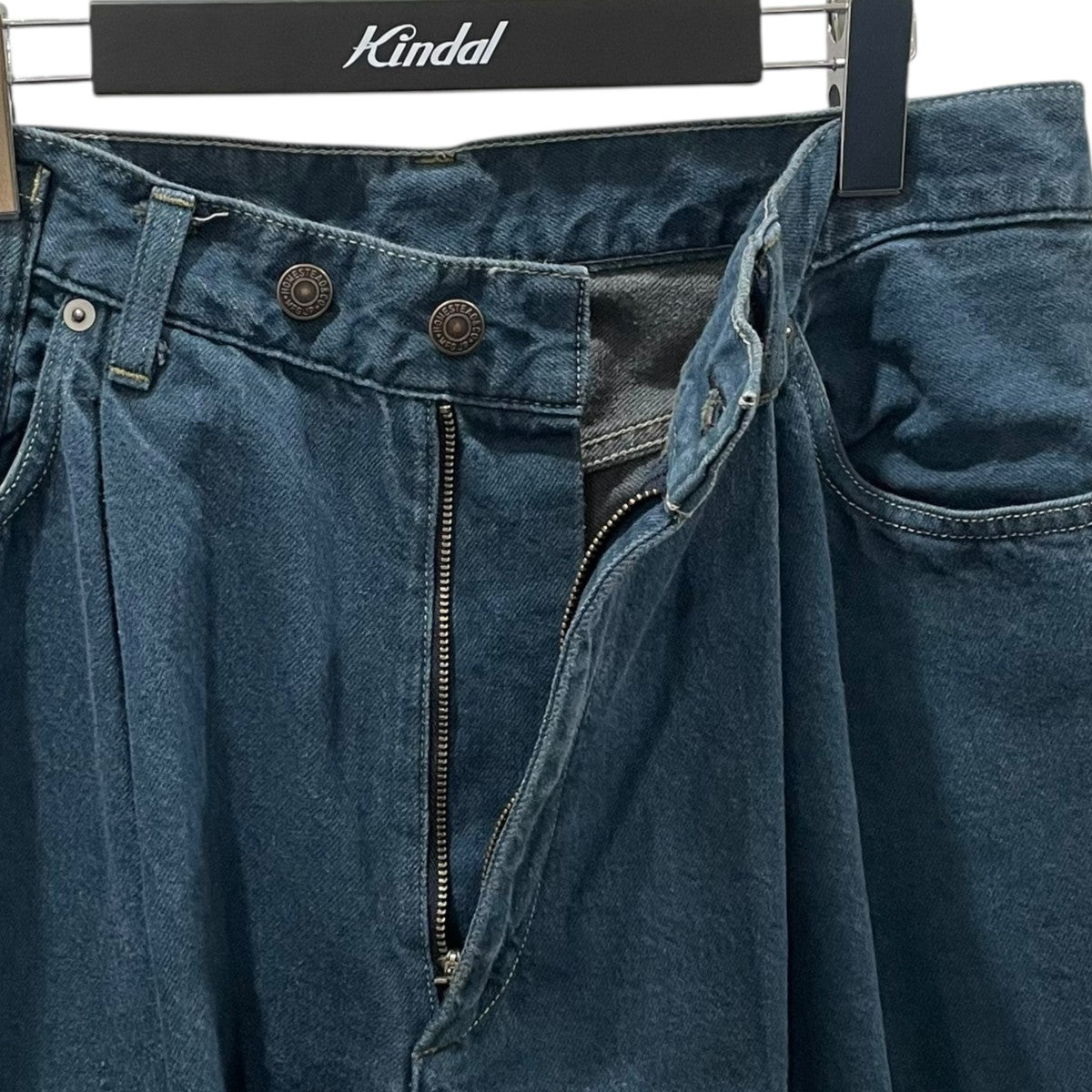 J．S HOMESTEAD 20SS 12オンス デニム テーパード ファイブポケット パンツ 12oz Denim Tapered 5 Pocket Pants 20030470601030 古着・中古-3枚目のアイテム画像