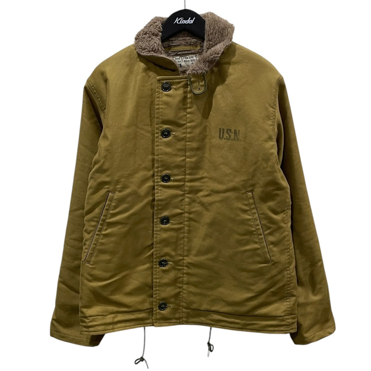 23AW N-1デッキジャケット Type N-1 Khaki NAVY DEPARTMENT DEMOTEX-ED BR15345