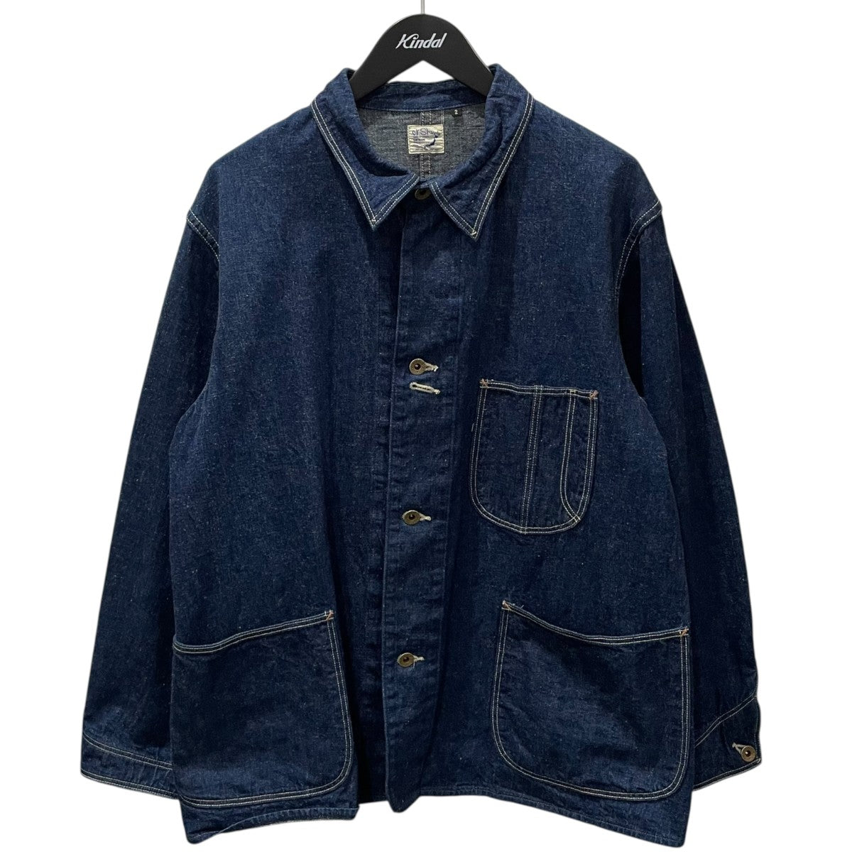orSlow デニムカバーオール 古着・中古-1枚目のアイテム画像