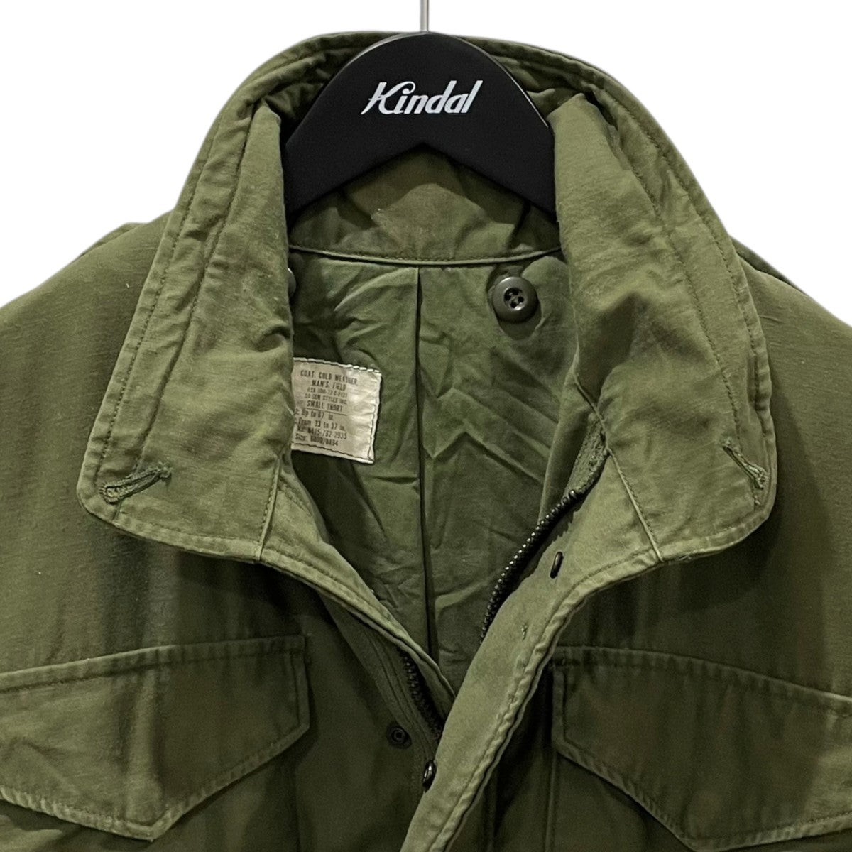 US ARMY M-65 フィールドジャケット COAT， COLD WEATHER， MAN’S， FIELD 8415-782-2935 古着・中古-3枚目のアイテム画像