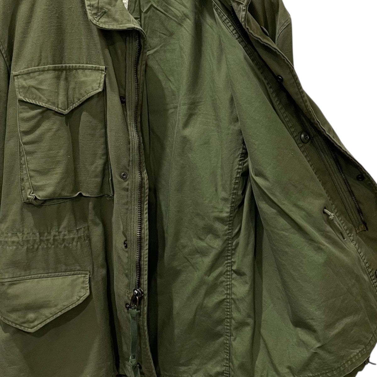 US ARMY M-65 フィールドジャケット COAT， COLD WEATHER， MAN’S， FIELD 8415-782-2935 古着・中古-4枚目のアイテム画像