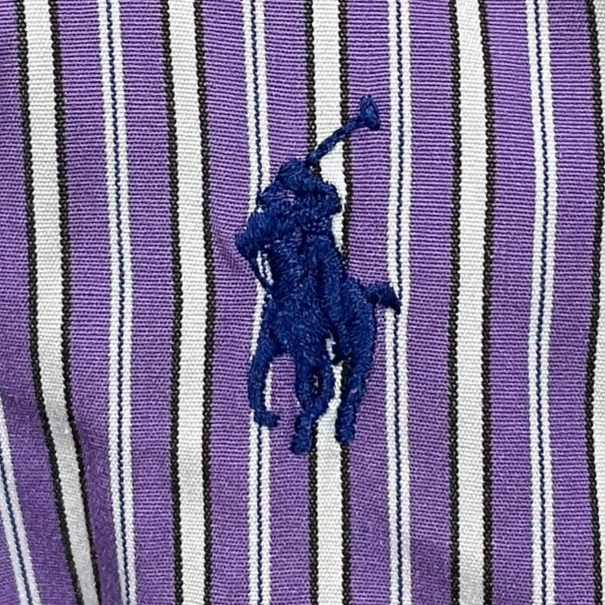 ストライプ柄ボタンダウンシャツ CLASSIC FIT クラシックフィット