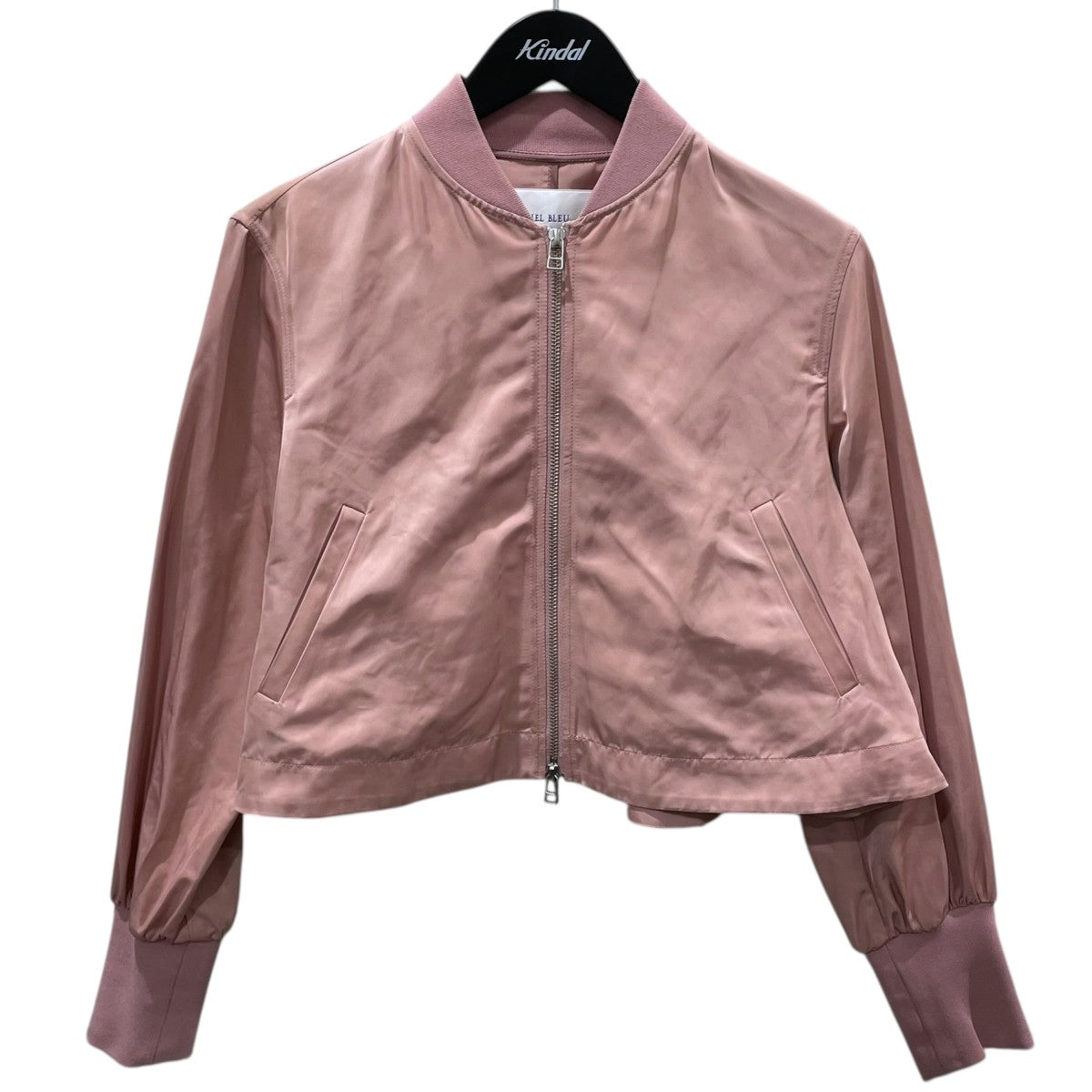 LE CIEL BLEU 17AW サテンショートジャケット Satin Short Blouson 19A64202 古着・中古-1枚目のアイテム画像