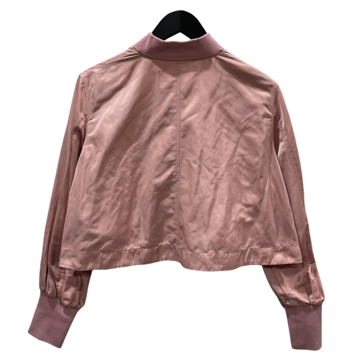 LE CIEL BLEU 17AW サテンショートジャケット Satin Short Blouson 19A64202 古着・中古-2枚目のアイテム画像