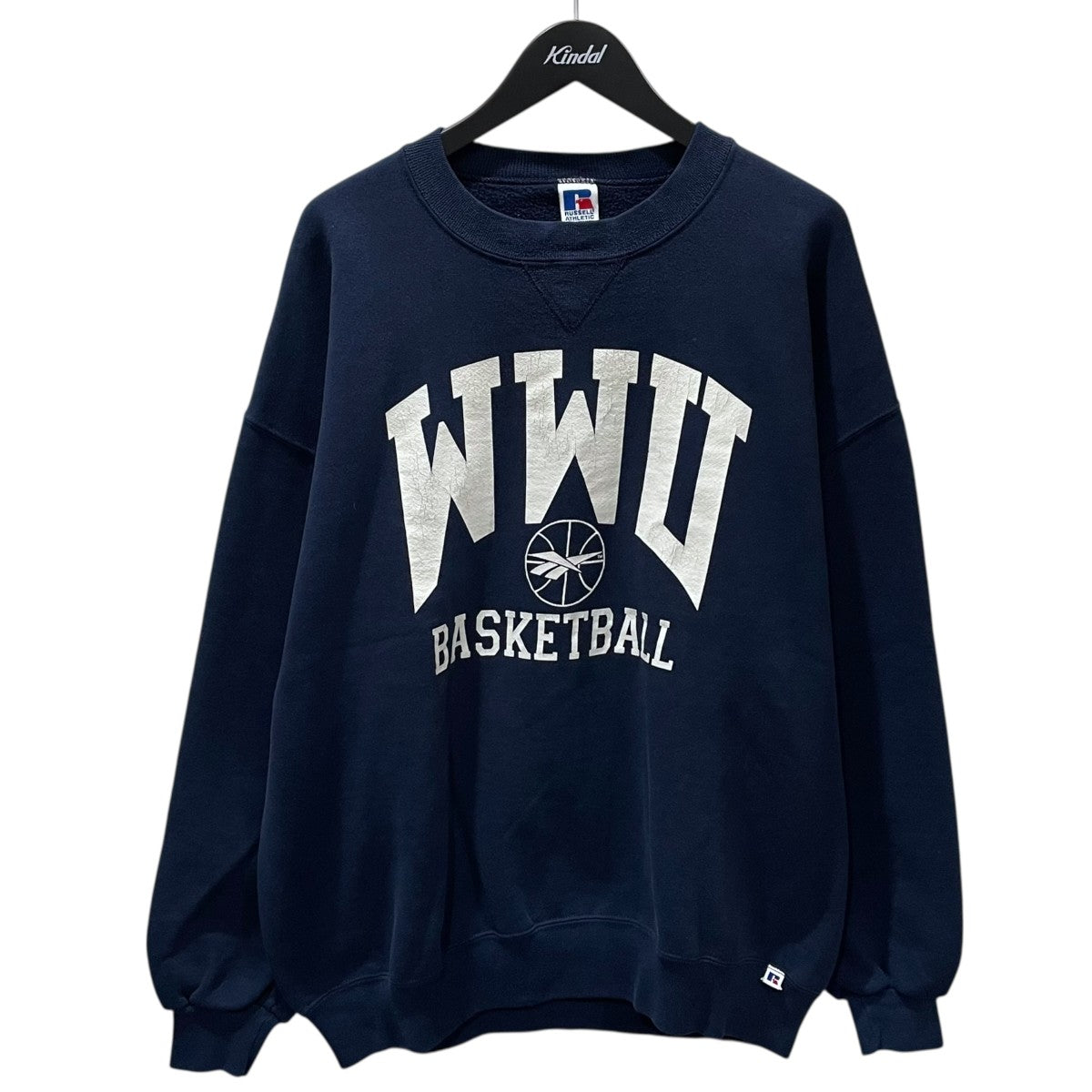 RUSSELL ATHLETIC 90s カレッジスウェットトレーナー Western Washington University ウェスタン ワシントン大学 古着・中古-1枚目のアイテム画像