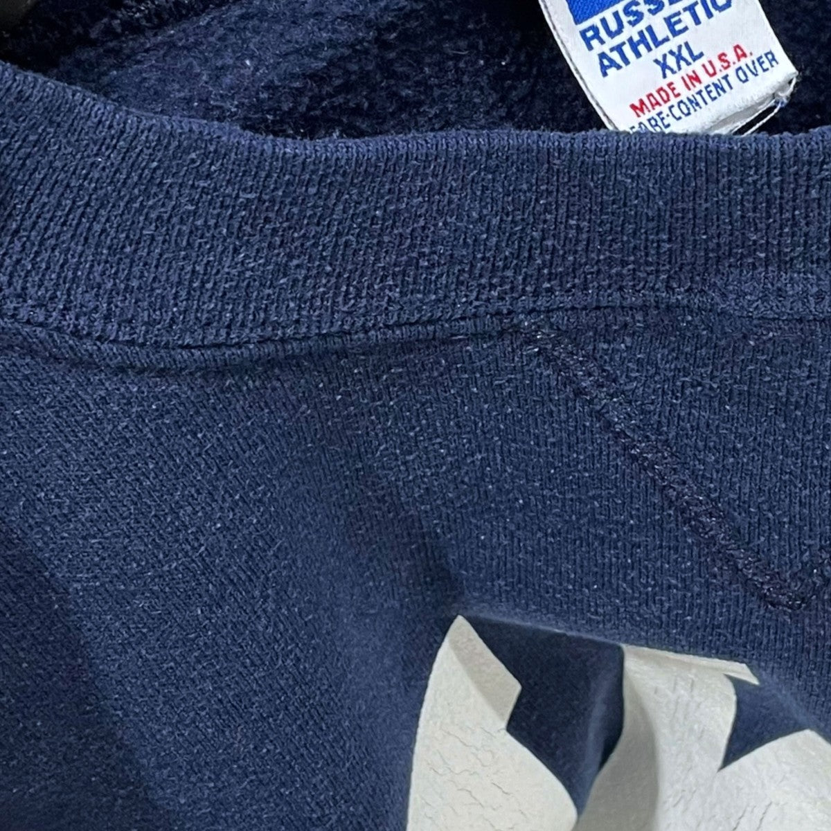 RUSSELL ATHLETIC 90s カレッジスウェットトレーナー Western Washington University ウェスタン ワシントン大学 古着・中古-6枚目のアイテム画像