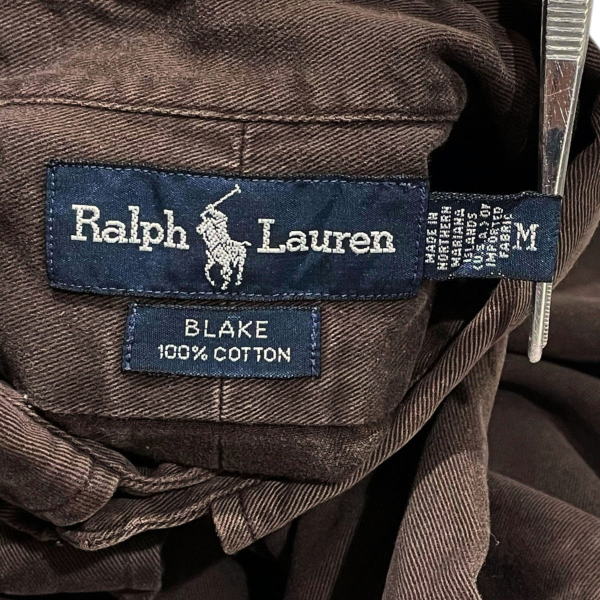 RALPH LAUREN ビッグシルエットボタンダウンシャツ BLAKE ブレイク 古着・中古-6枚目のアイテム画像