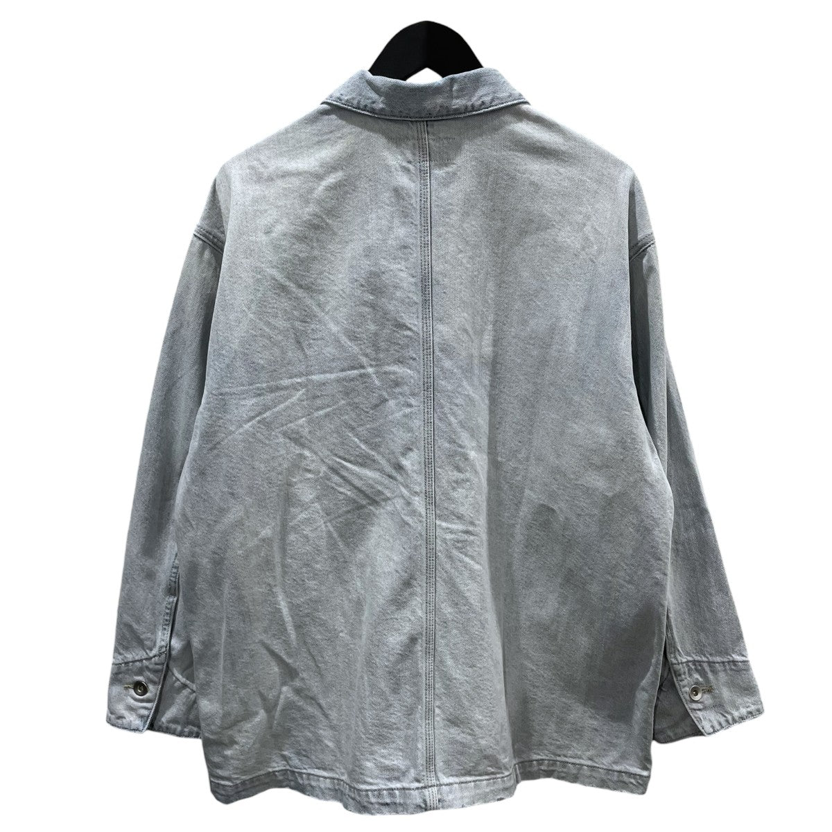 Plage 26SS デニムカバーオール bleach coverall ブリーチ カバーオール 26010922706010 古着・中古-2枚目のアイテム画像