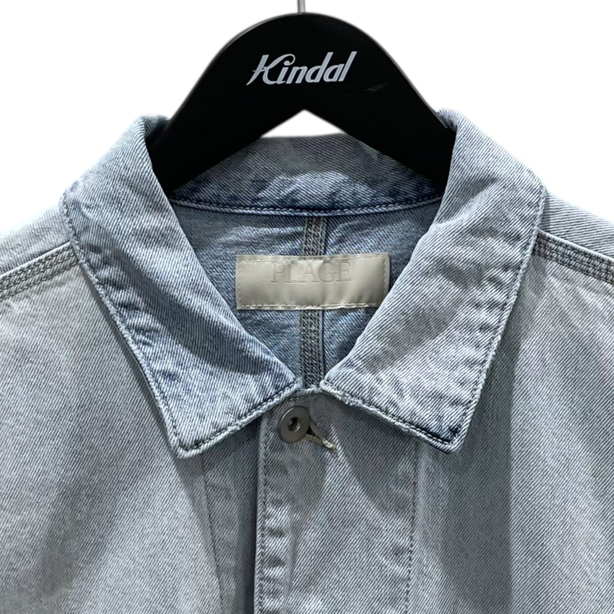 Plage 26SS デニムカバーオール bleach coverall ブリーチ カバーオール 26010922706010 古着・中古-3枚目のアイテム画像