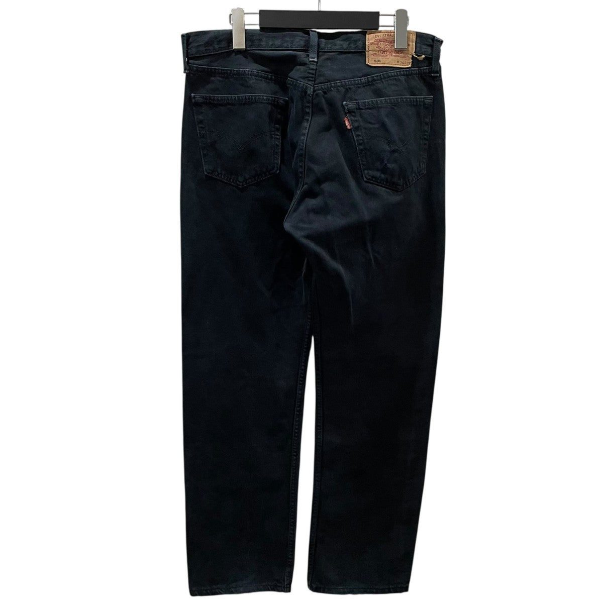 LEVI’S ダメージ加工デニムパンツ 501 ボタン裏299 ストレートフィット 00501-0165 古着・中古-2枚目のアイテム画像