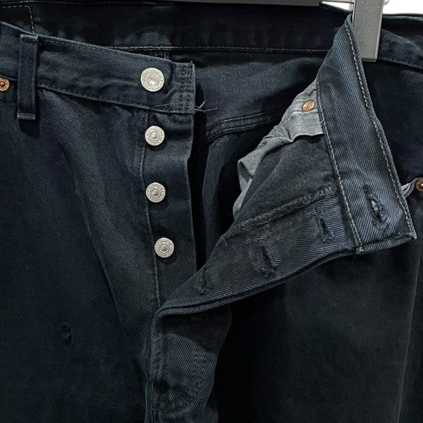 LEVI’S ダメージ加工デニムパンツ 501 ボタン裏299 ストレートフィット 00501-0165 古着・中古-3枚目のアイテム画像