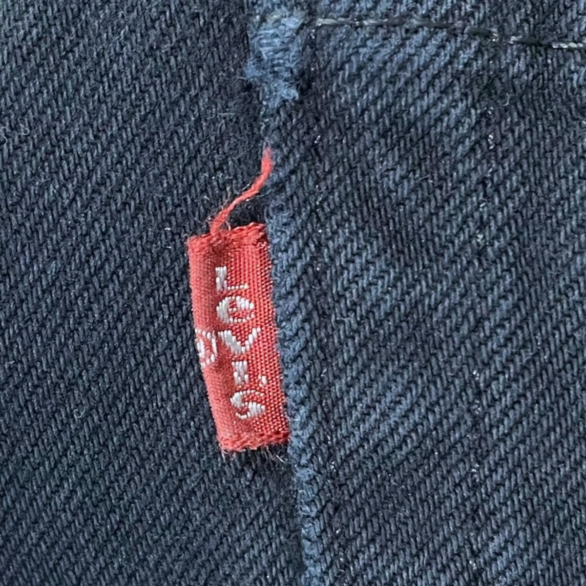 LEVI’S ダメージ加工デニムパンツ 501 ボタン裏299 ストレートフィット 00501-0165 古着・中古-6枚目のアイテム画像