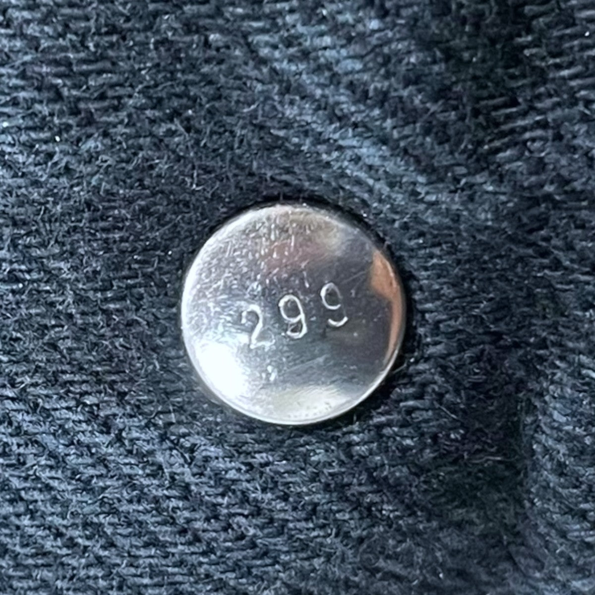LEVI’S ダメージ加工デニムパンツ 501 ボタン裏299 ストレートフィット 00501-0165 古着・中古-7枚目のアイテム画像