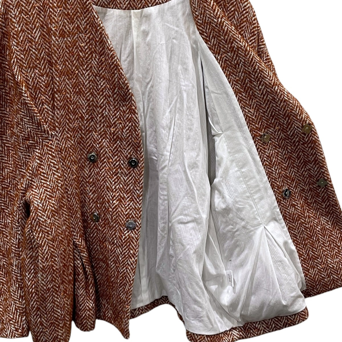 ヘリンボーン柄ジャケット GRANMA JACKET グランマジャケット