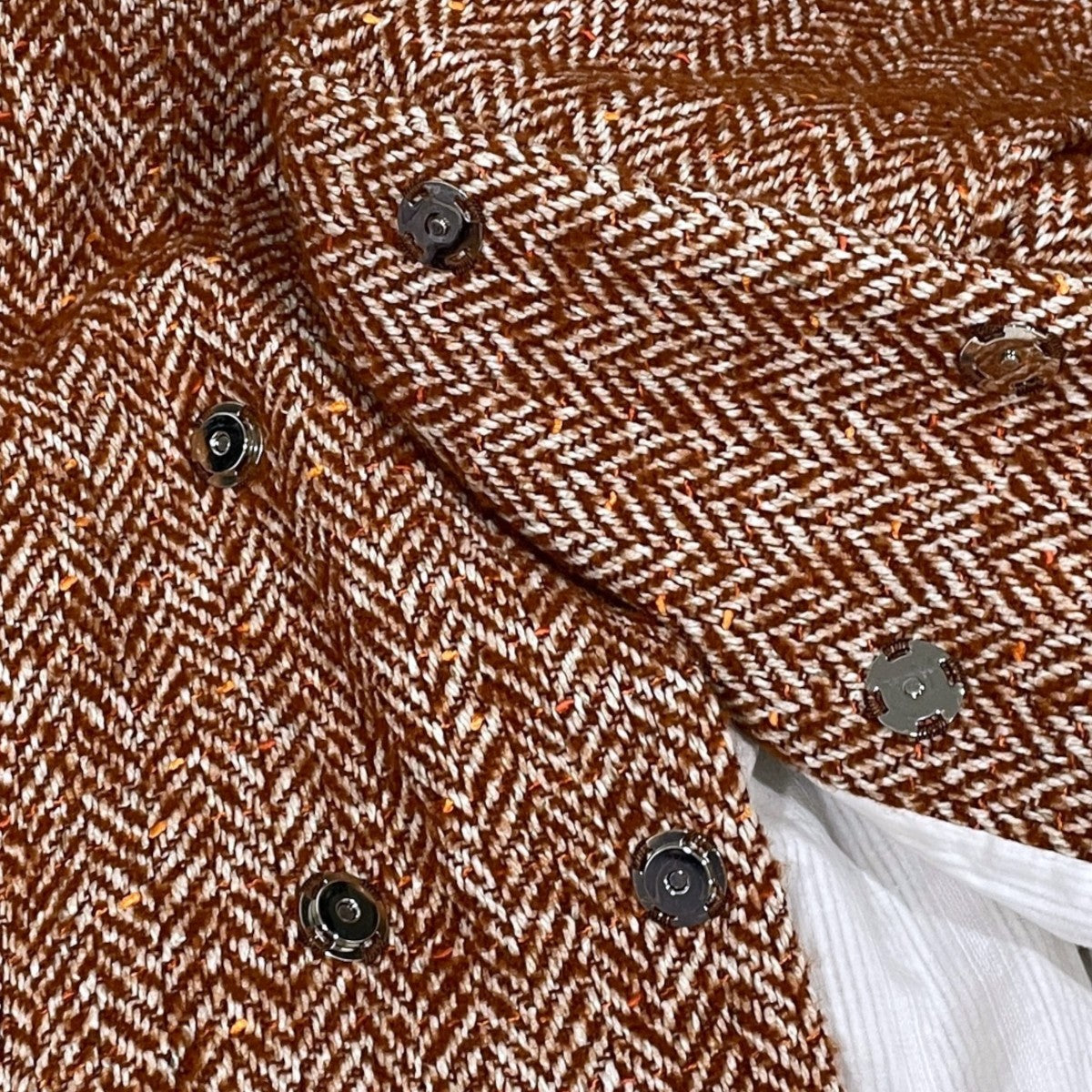ヘリンボーン柄ジャケット GRANMA JACKET グランマジャケット