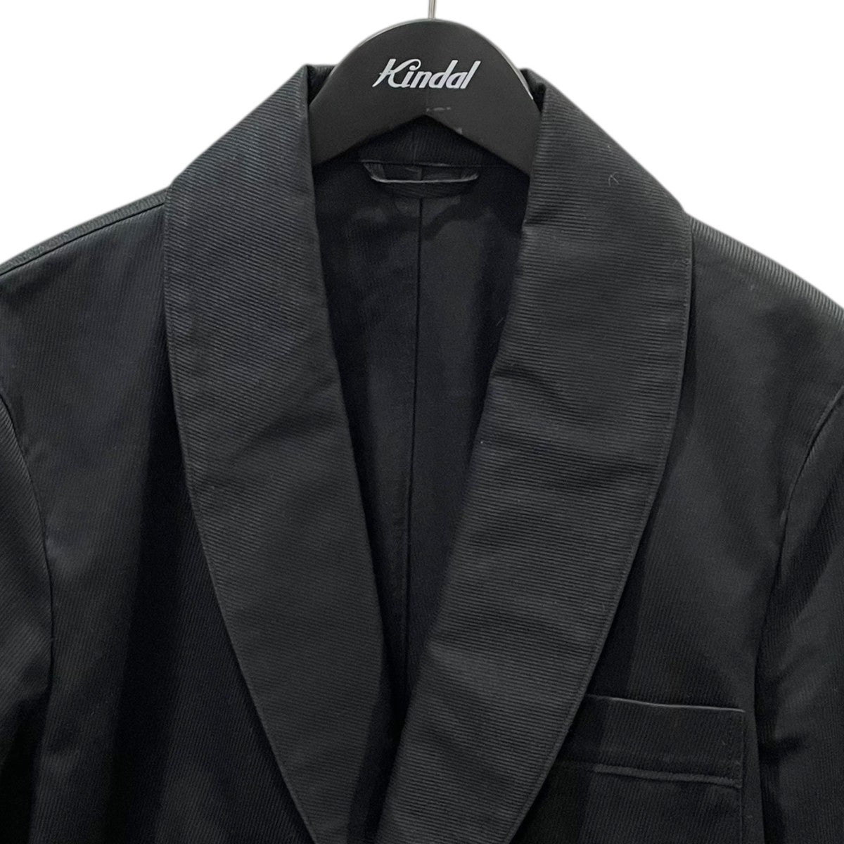 Phlannel 16SS フックボタンジャケット Round Collar Cotton Pique Hook Button Tailored Jacket B116Q0070012100 古着・中古-3枚目のアイテム画像