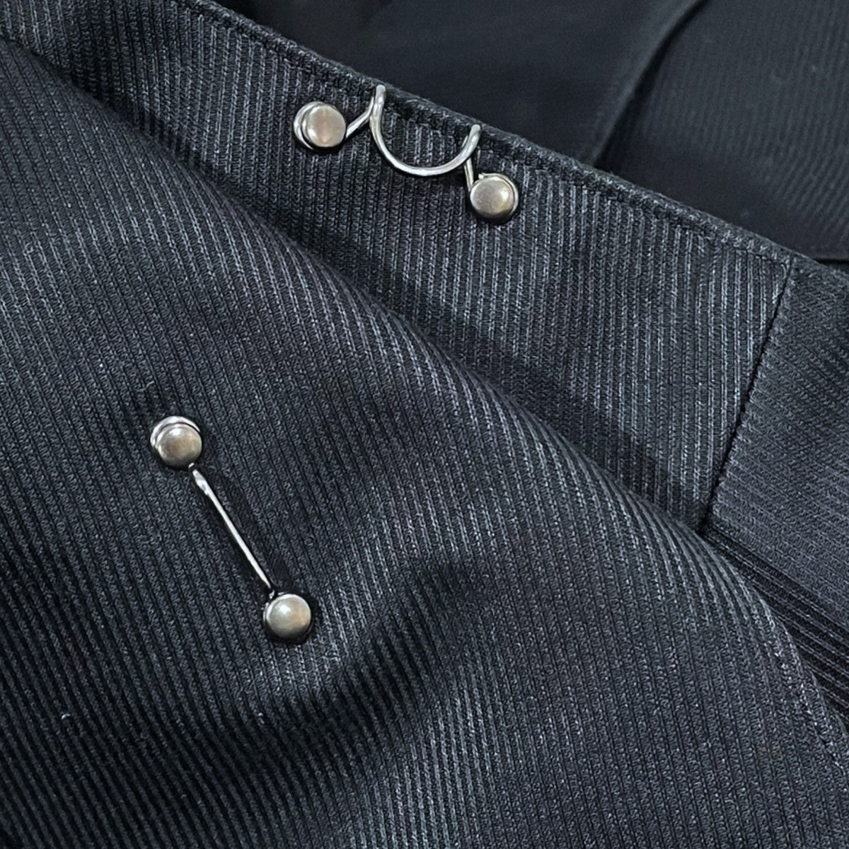 Phlannel 16SS フックボタンジャケット Round Collar Cotton Pique Hook Button Tailored Jacket B116Q0070012100 古着・中古-6枚目のアイテム画像