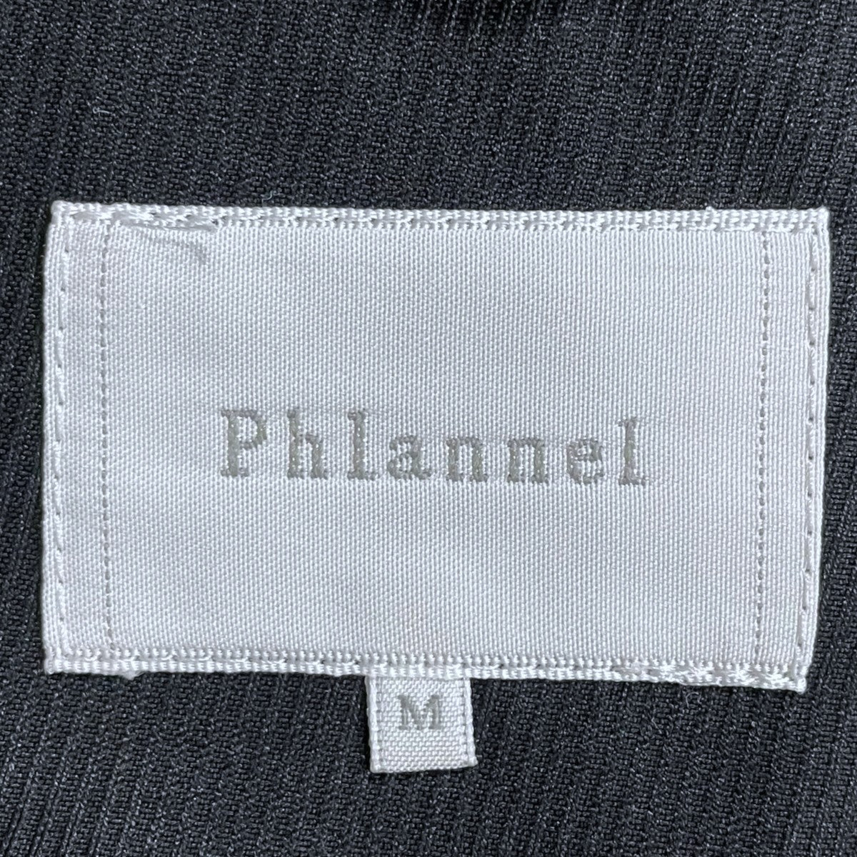 Phlannel 16SS フックボタンジャケット Round Collar Cotton Pique Hook Button Tailored Jacket B116Q0070012100 古着・中古-9枚目のアイテム画像