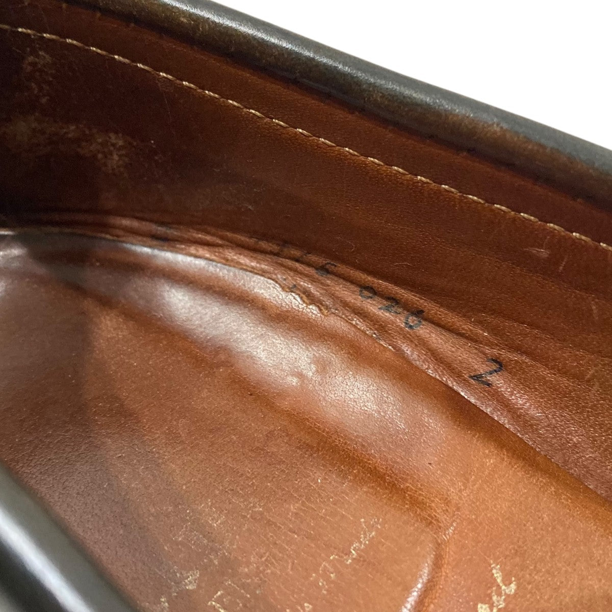 ALDEN JOURNAL STANDARD別注ペニーローファーN4201 古着・中古-6枚目のアイテム画像