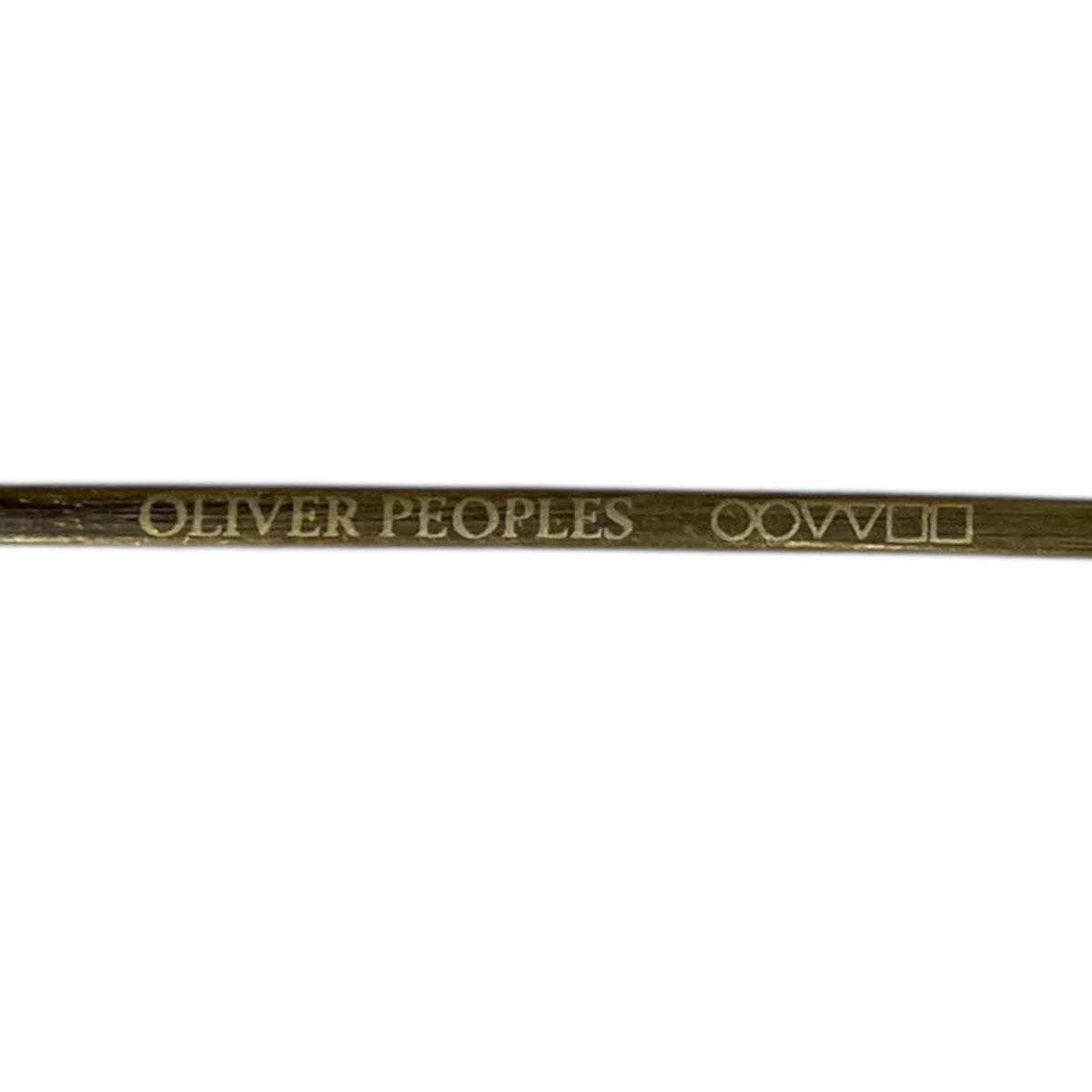 OLIVER PEOPLES 眼鏡 レンズ無し Dawson ドーソン 古着・中古-5枚目のアイテム画像