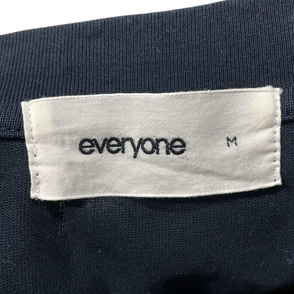 everyone 23AW 長袖カットソー cotton long sleeve t-shirt コットン ロングスリーブ ティーシャツ EV23-CS05 古着・中古-8枚目のアイテム画像