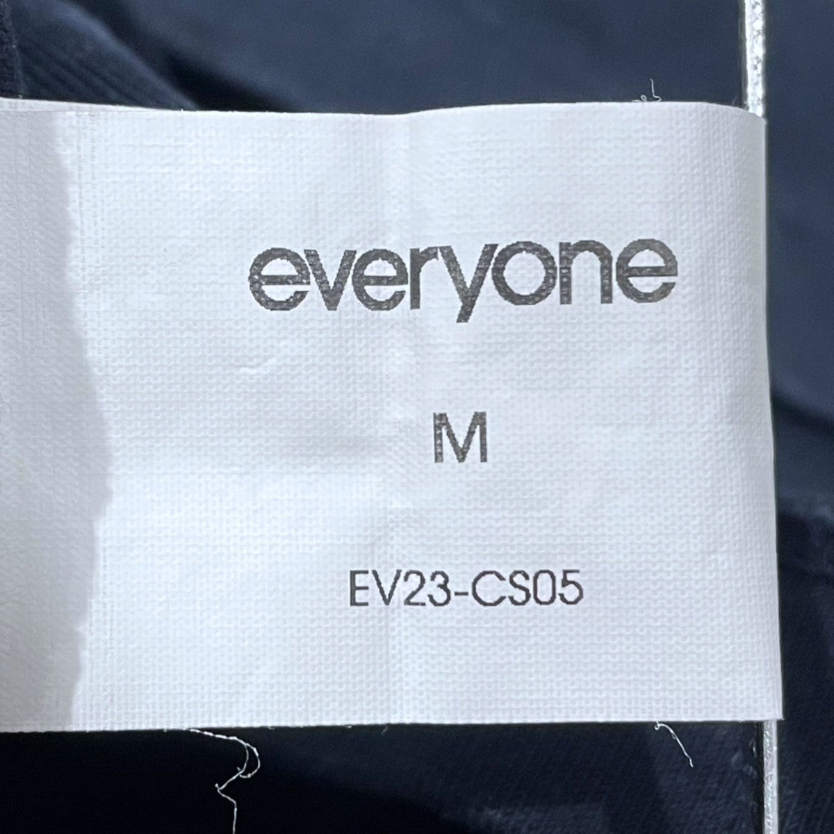 everyone 23AW 長袖カットソー cotton long sleeve t-shirt コットン ロングスリーブ ティーシャツ EV23-CS05 古着・中古-9枚目のアイテム画像
