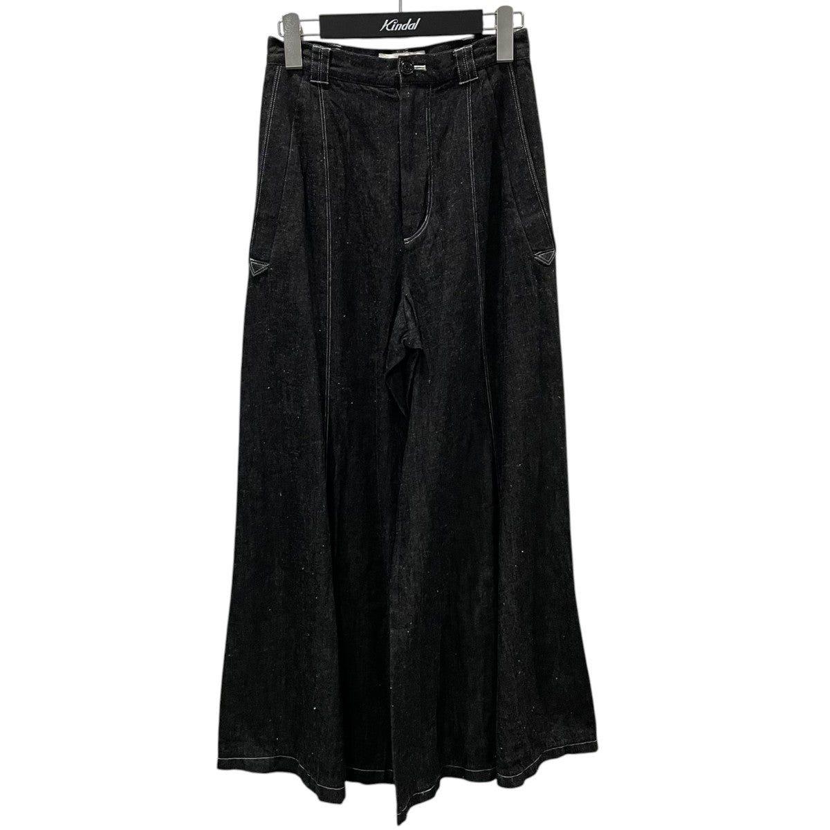 23SS ステッチドデニムワイドパンツ STITCHED DENIM WIDE PANTS LKF393-P1B