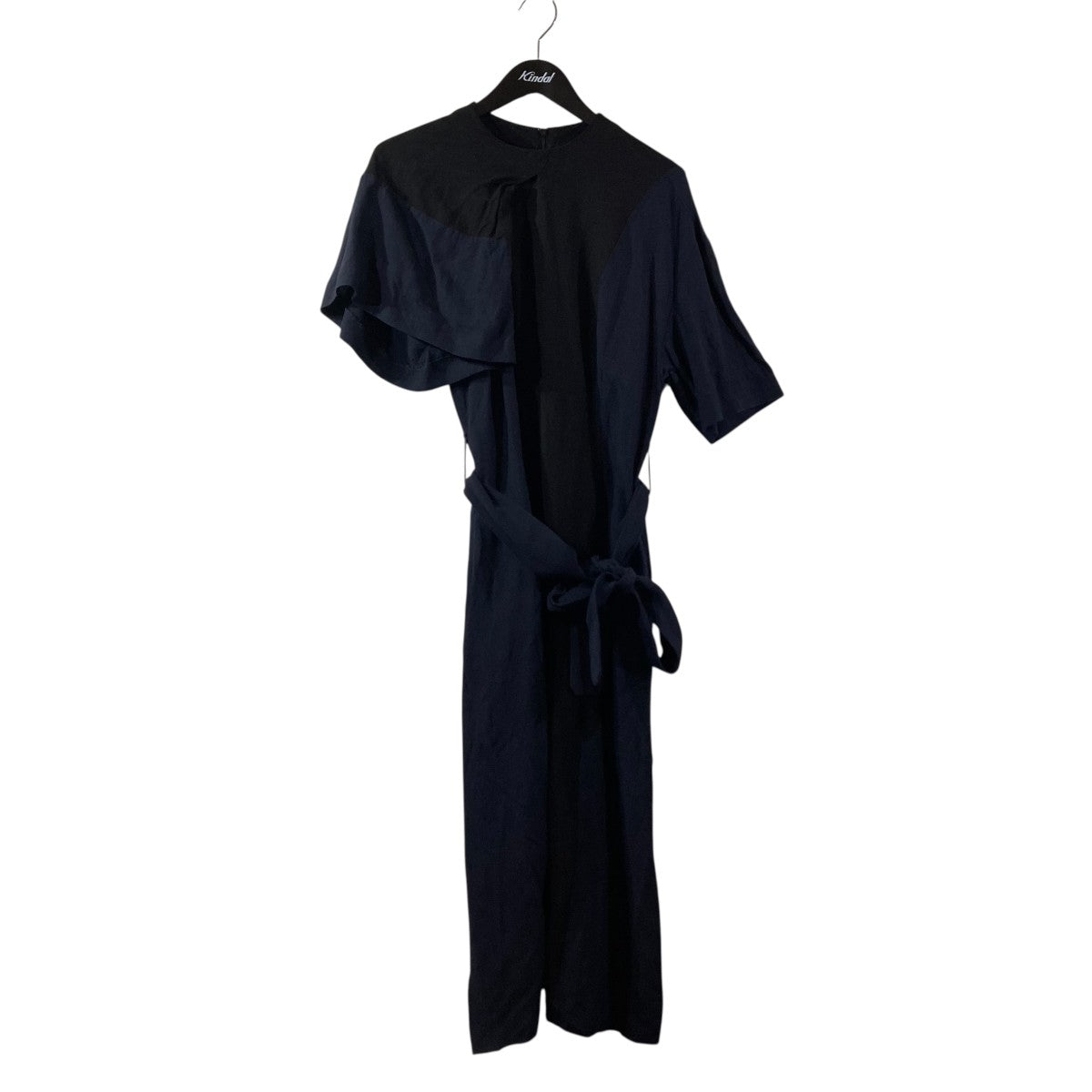 マイティレギュラースリーブドレスワンピースAS2162-BKNV