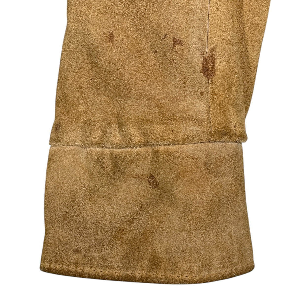 80s コーデュロイ襟スエードレザージャケット Suede Chore Coat with Corduroy Collar スエードチョアコートウィズコーデュロイカラー