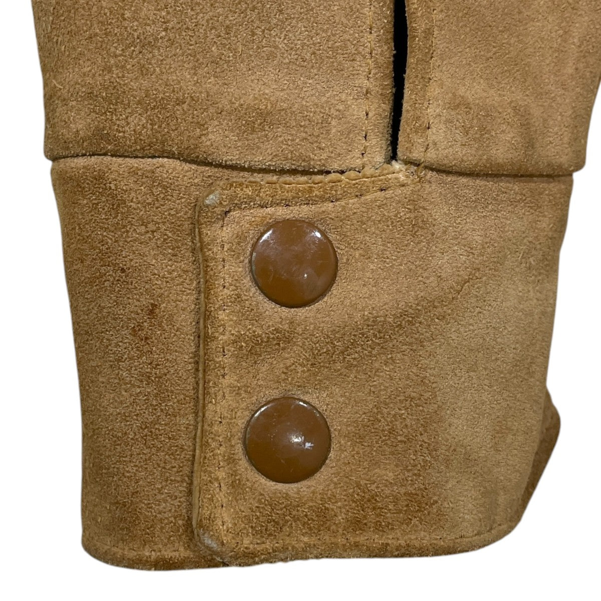 80s コーデュロイ襟スエードレザージャケット Suede Chore Coat with Corduroy Collar スエードチョアコートウィズコーデュロイカラー