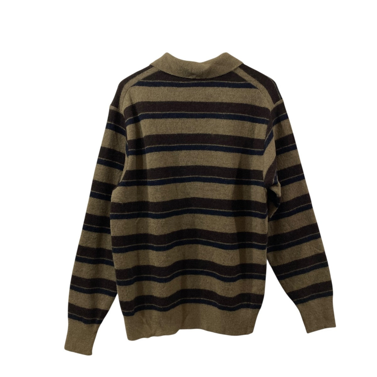 Knit Stripe Polo LSボーダーニットポロシャツST.1483