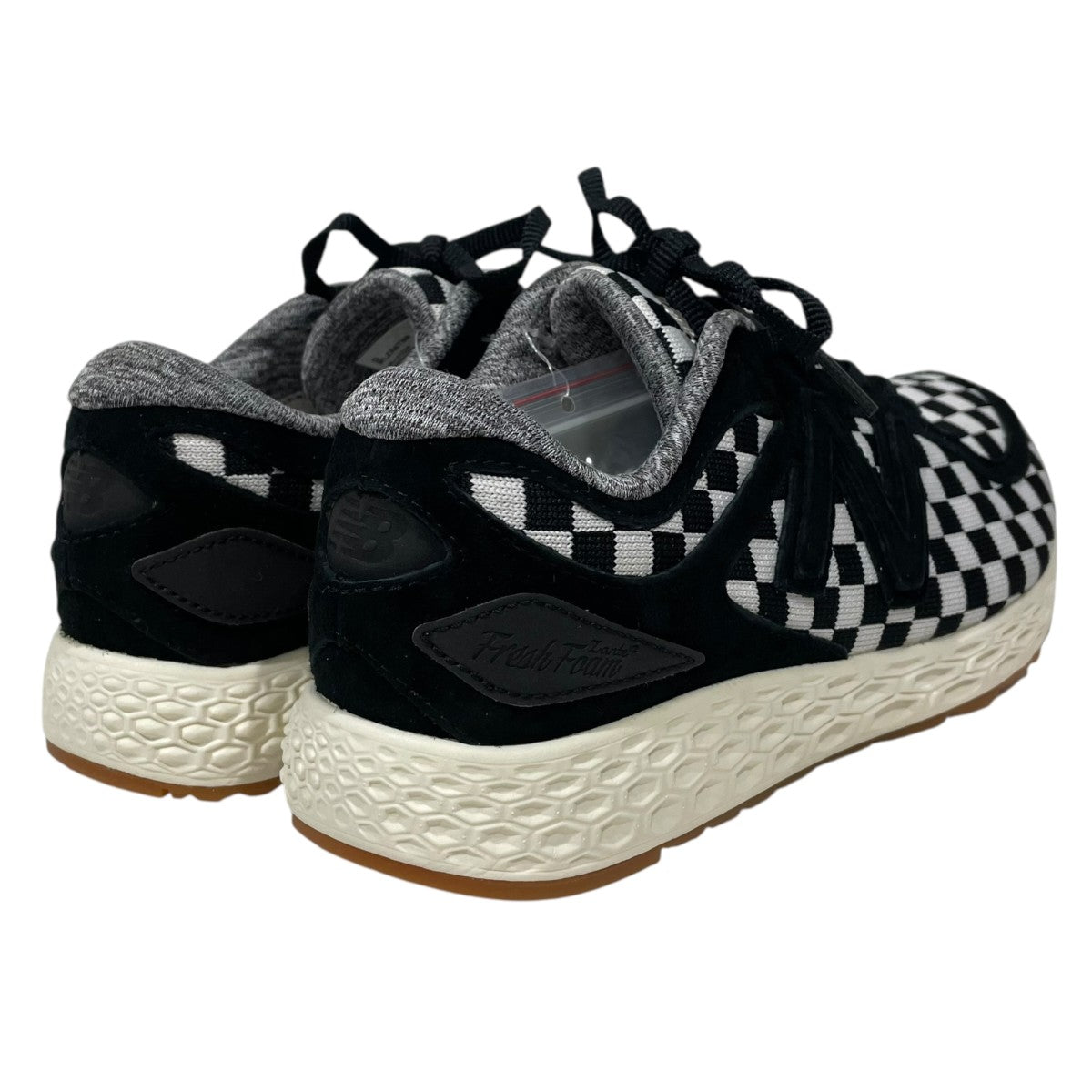 NEW BALANCE×nonnative 17SS フラッグチェッカー柄スニーカー FRESH FOAM ZANTE ML フレッシュフォーム ザンテ MLZANTNN 古着・中古-2枚目のアイテム画像