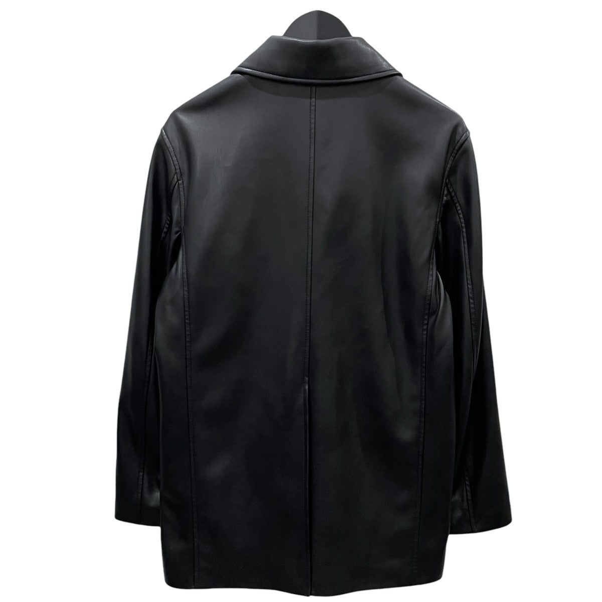 24AW エコレザーステンカラージャケット Ecoleather Soutiencollar Jacket 12420105
