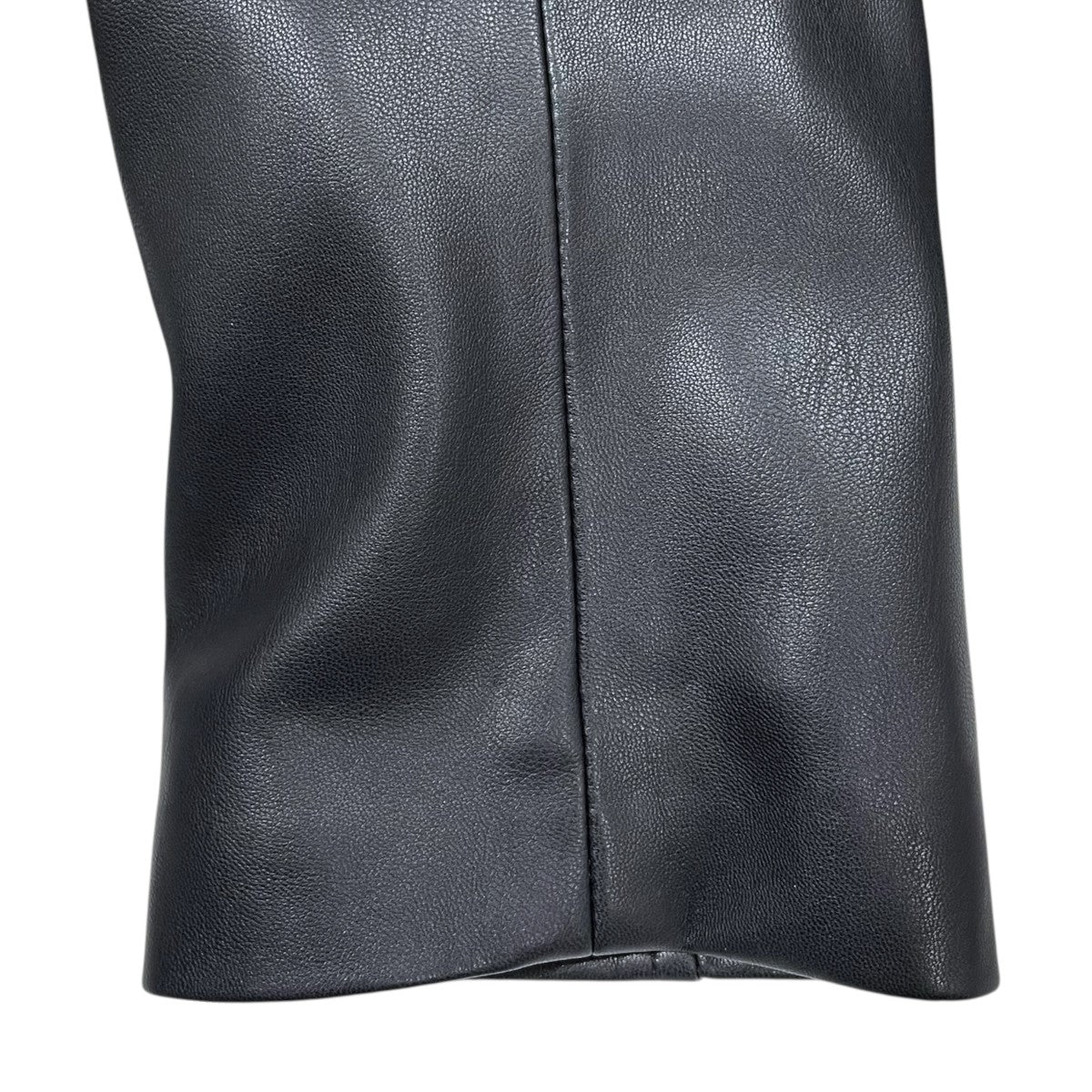 24AW エコレザーステンカラージャケット Ecoleather Soutiencollar Jacket 12420105