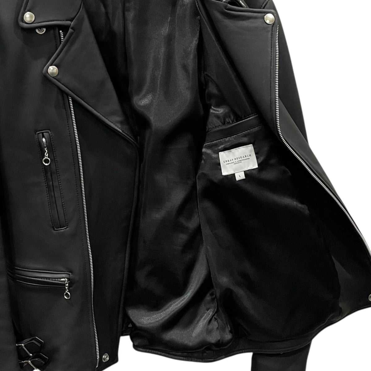 18AW シープスキンレザーダブルライダースジャケット UR87-17H004