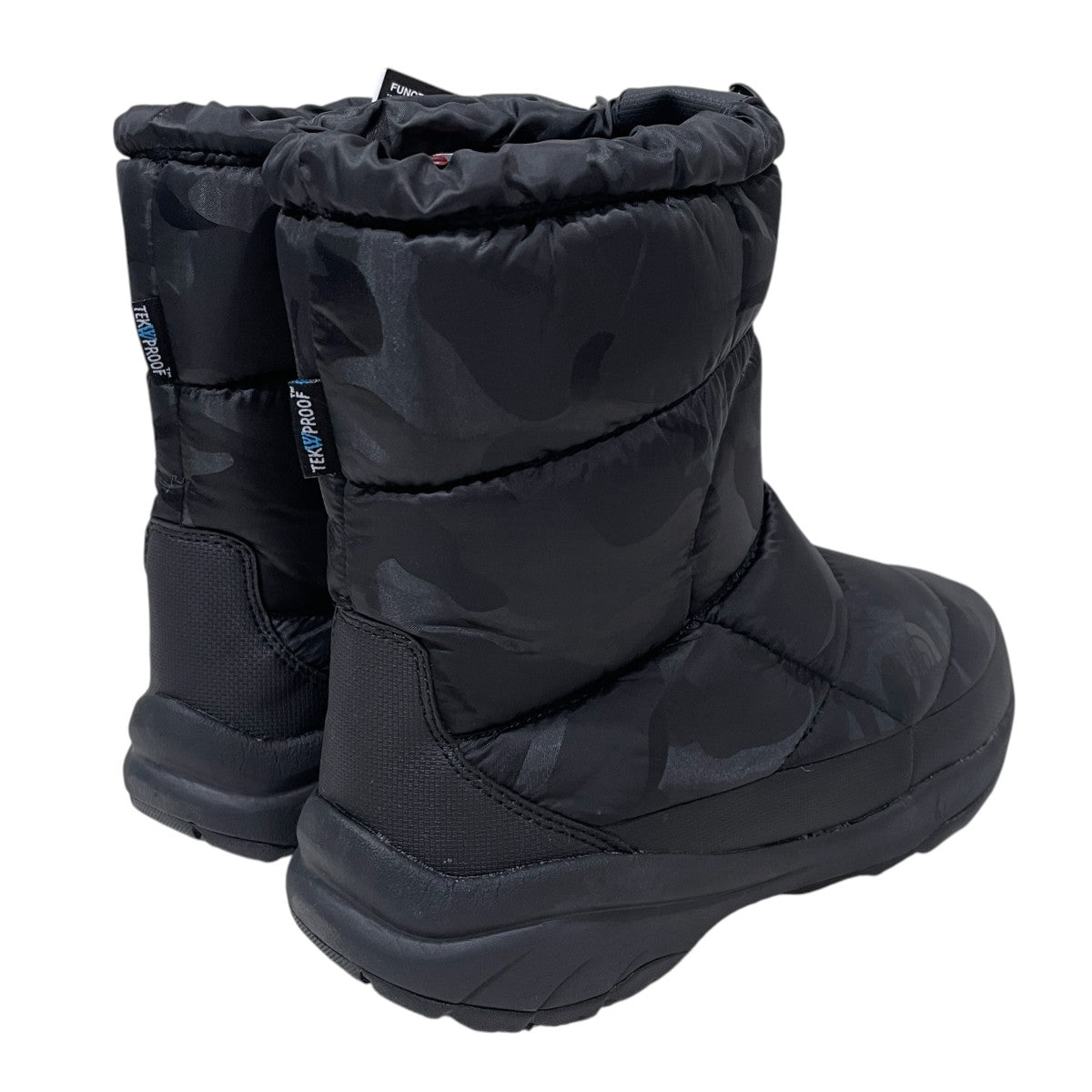 THE NORTH FACE カモフラ柄中綿ブーツ Nuptse Bootie WP IV Camo ヌプシブーティーウォータープルーフフォーカモ NF51583 古着・中古-2枚目のアイテム画像
