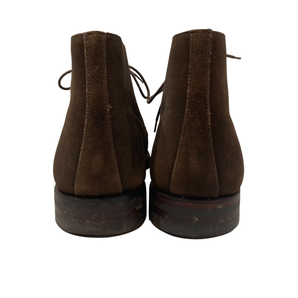 Crockett ＆ Jones スエード チャッカブーツ21645 古着・中古-3枚目のアイテム画像