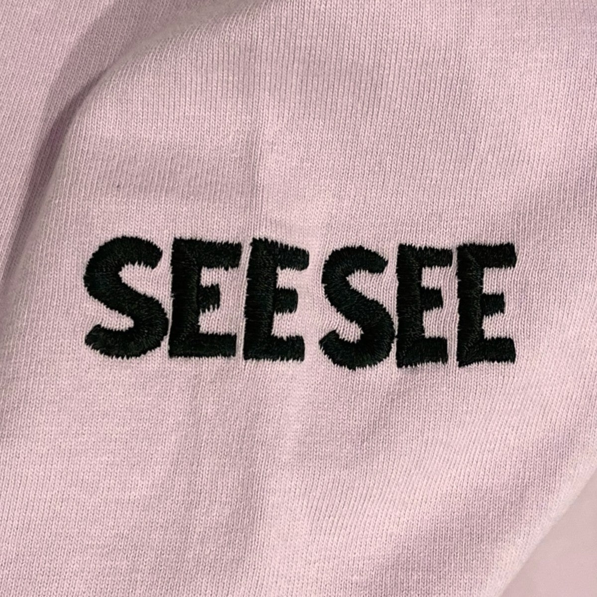 SEESEE ロゴ刺繍長袖カットソー BOAT NECK LS TEE ボートネック ロングスリーブ Tシャツ 240001079015 古着・中古-4枚目のアイテム画像