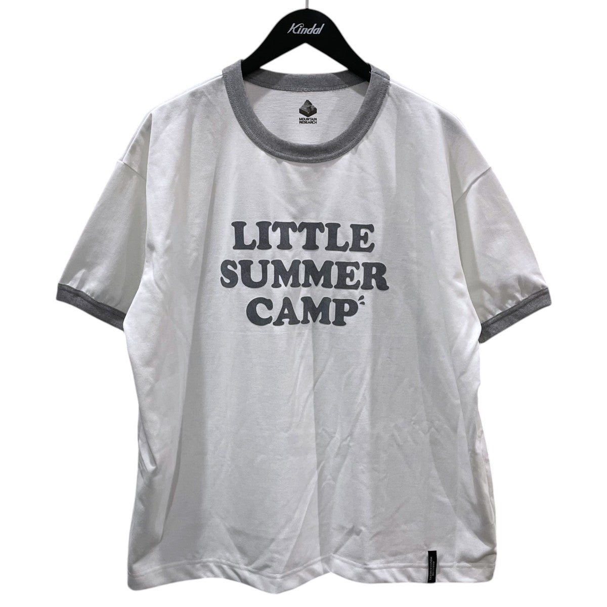 MOUNTAIN RESEARCH フロッキープリントリンガーTシャツ L．S．C． MTR-3938 古着・中古-1枚目のアイテム画像