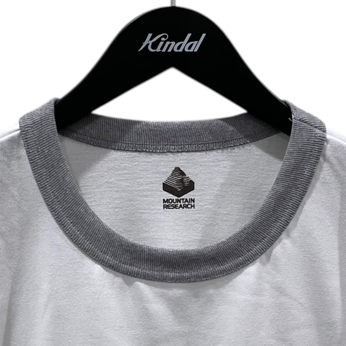 MOUNTAIN RESEARCH フロッキープリントリンガーTシャツ L．S．C． MTR-3938 古着・中古-3枚目のアイテム画像