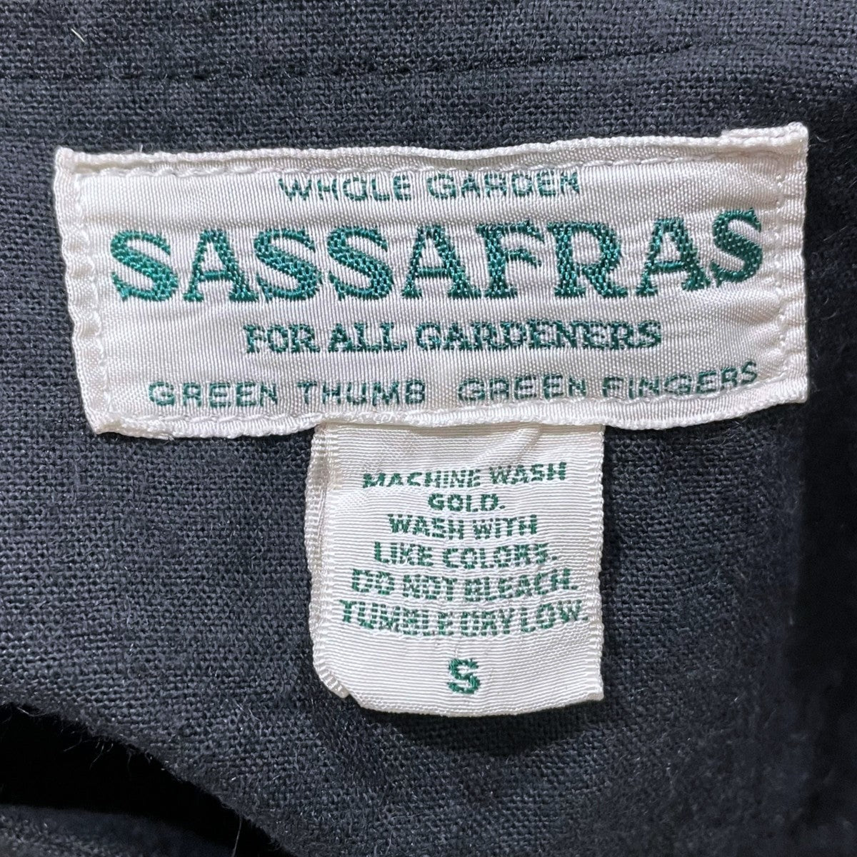 SASSAFRAS オーバーグロウン ハイカー ベスト Overgrown Hiker Vest 古着・中古-4枚目のアイテム画像