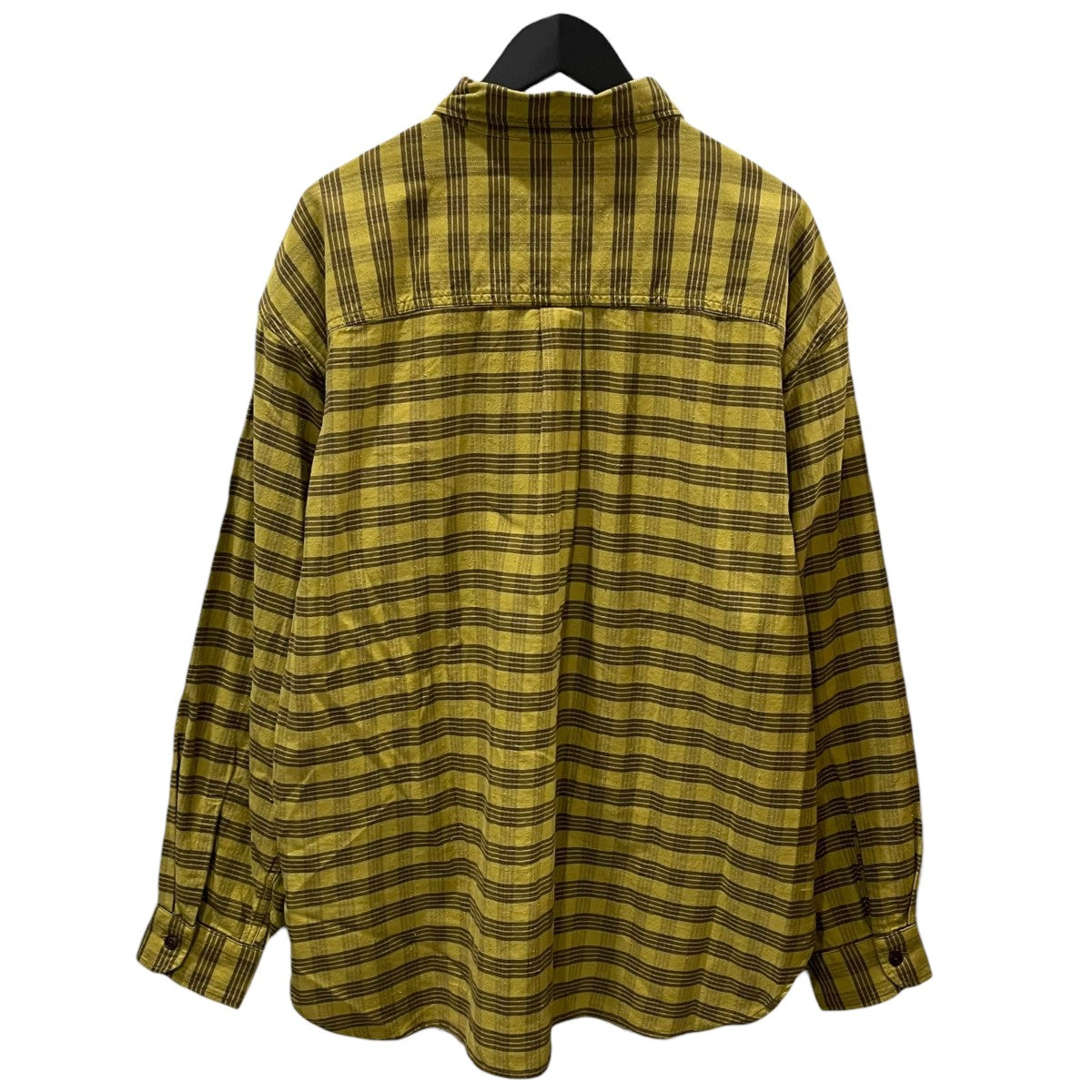 nanamica 24AW チェック柄シャツ Cotton Nep Deck Shirt コットンネップデッキシャツ S24FG032 古着・中古-2枚目のアイテム画像