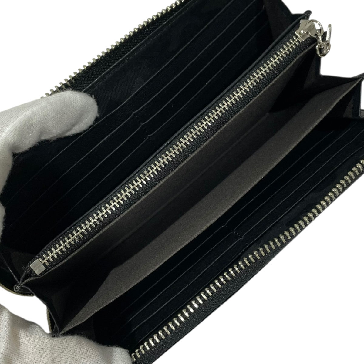 PORTER カモフラ柄L字ジップウォレット WONDER LONG WALLET ワンダー ロングウォレット 342-06033 古着・中古-3枚目のアイテム画像