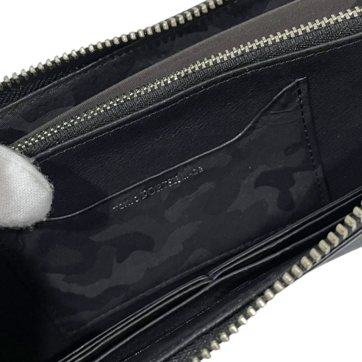 PORTER カモフラ柄L字ジップウォレット WONDER LONG WALLET ワンダー ロングウォレット 342-06033 古着・中古-5枚目のアイテム画像