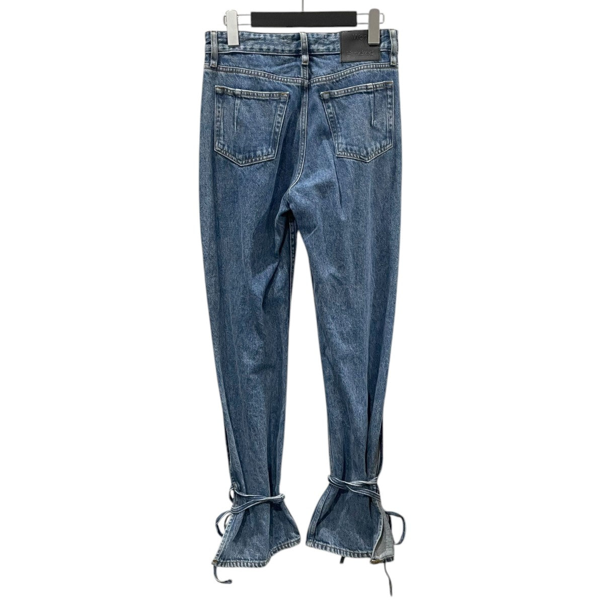 WON HUNDRED サイドスリットデニムパンツ Baggy String バギーストリング 3500-15166 古着・中古-2枚目のアイテム画像