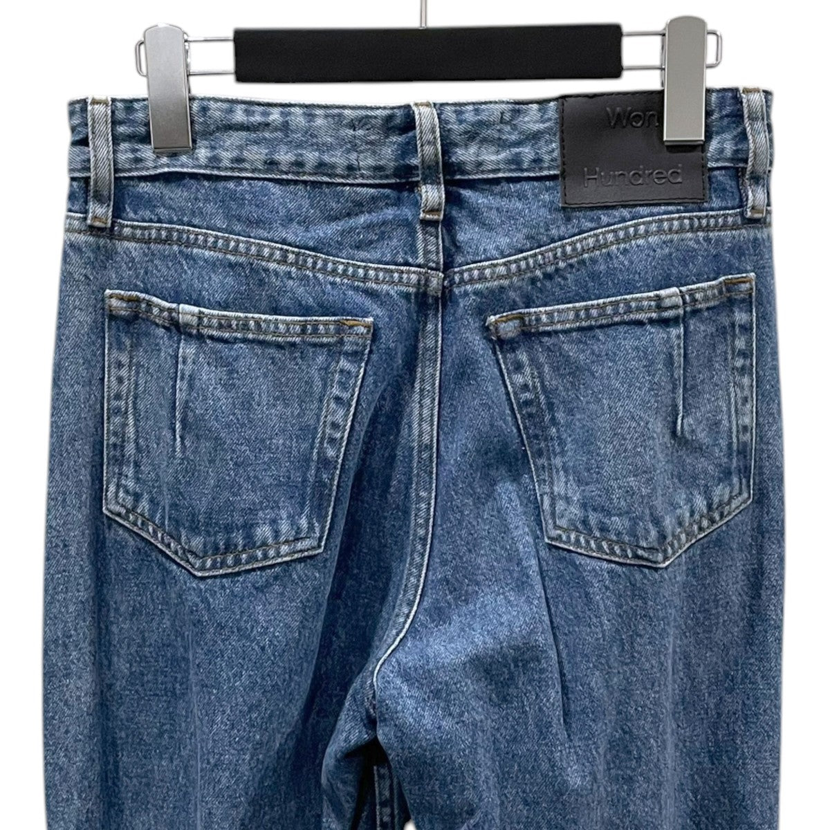 WON HUNDRED サイドスリットデニムパンツ Baggy String バギーストリング 3500-15166 古着・中古-4枚目のアイテム画像